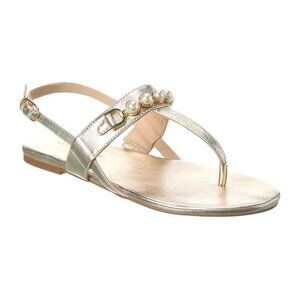 Stuart Weitzman NWOT Perla T-Strap Thong Sandals Sz 9.5